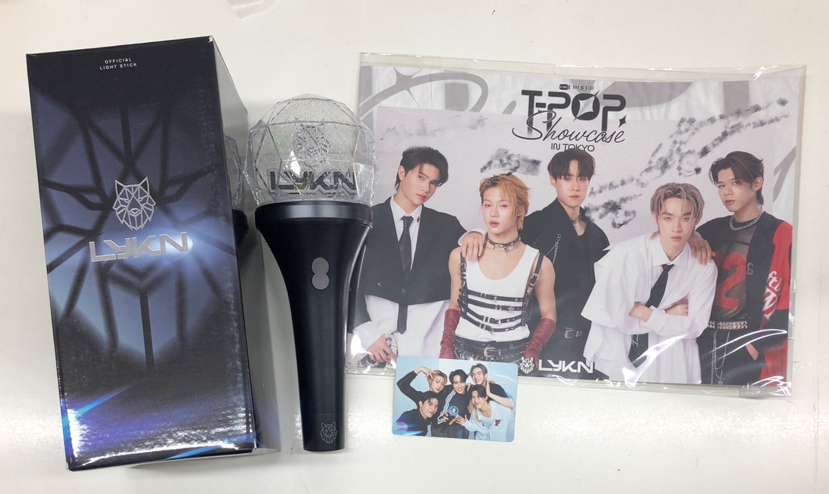 LYKN TPOP Showcase ポスター サイン入り ＋ カード LYKN TPOP Showcase ポスター サイン入り ＋ カード LYKN 直筆サイン