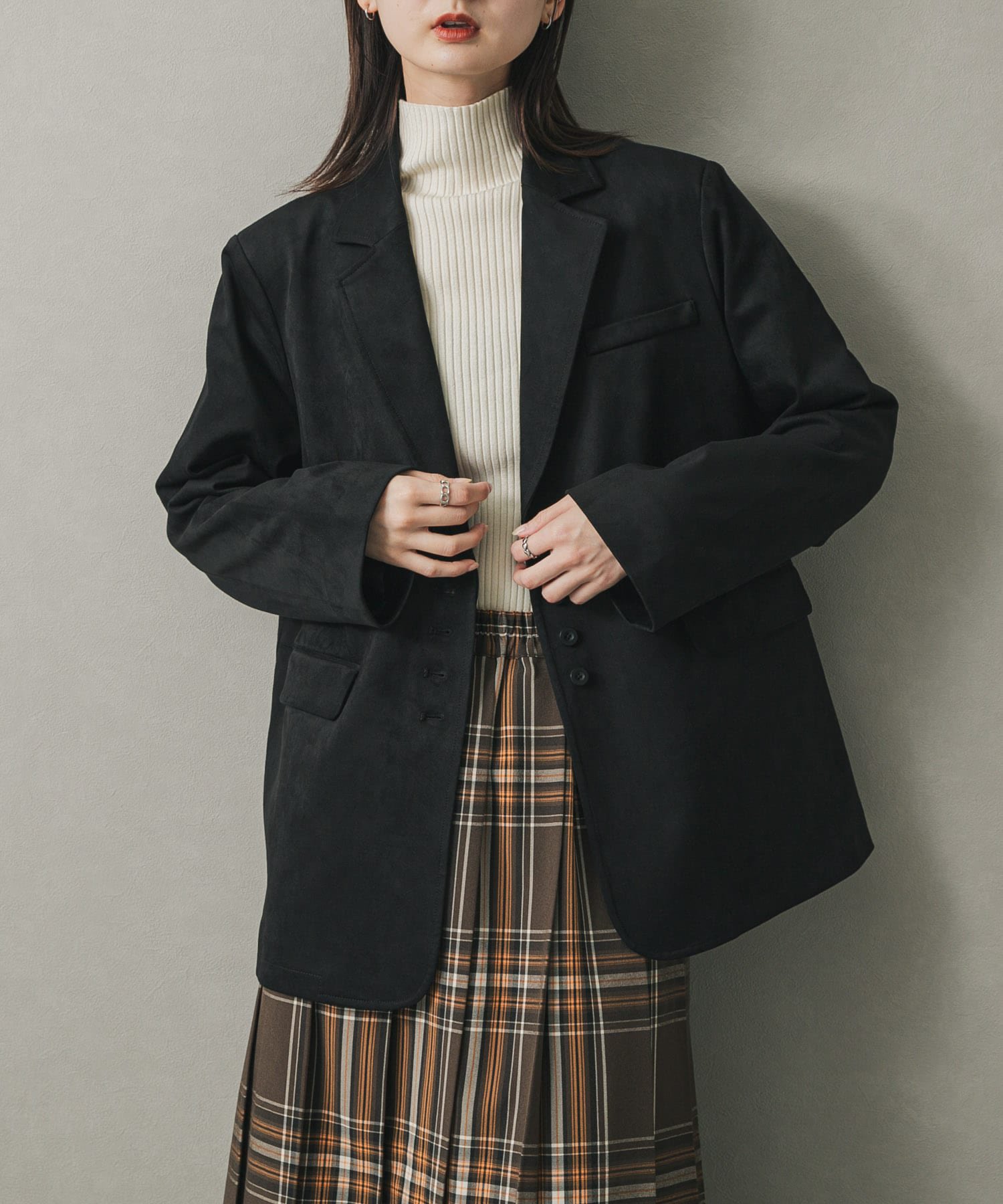 ✨美品✨モユル テーラード ジャケット 変形 ストライプ センソユニコ 羽織り SENSE OF PLACE（センスオブプレイス） on X: 