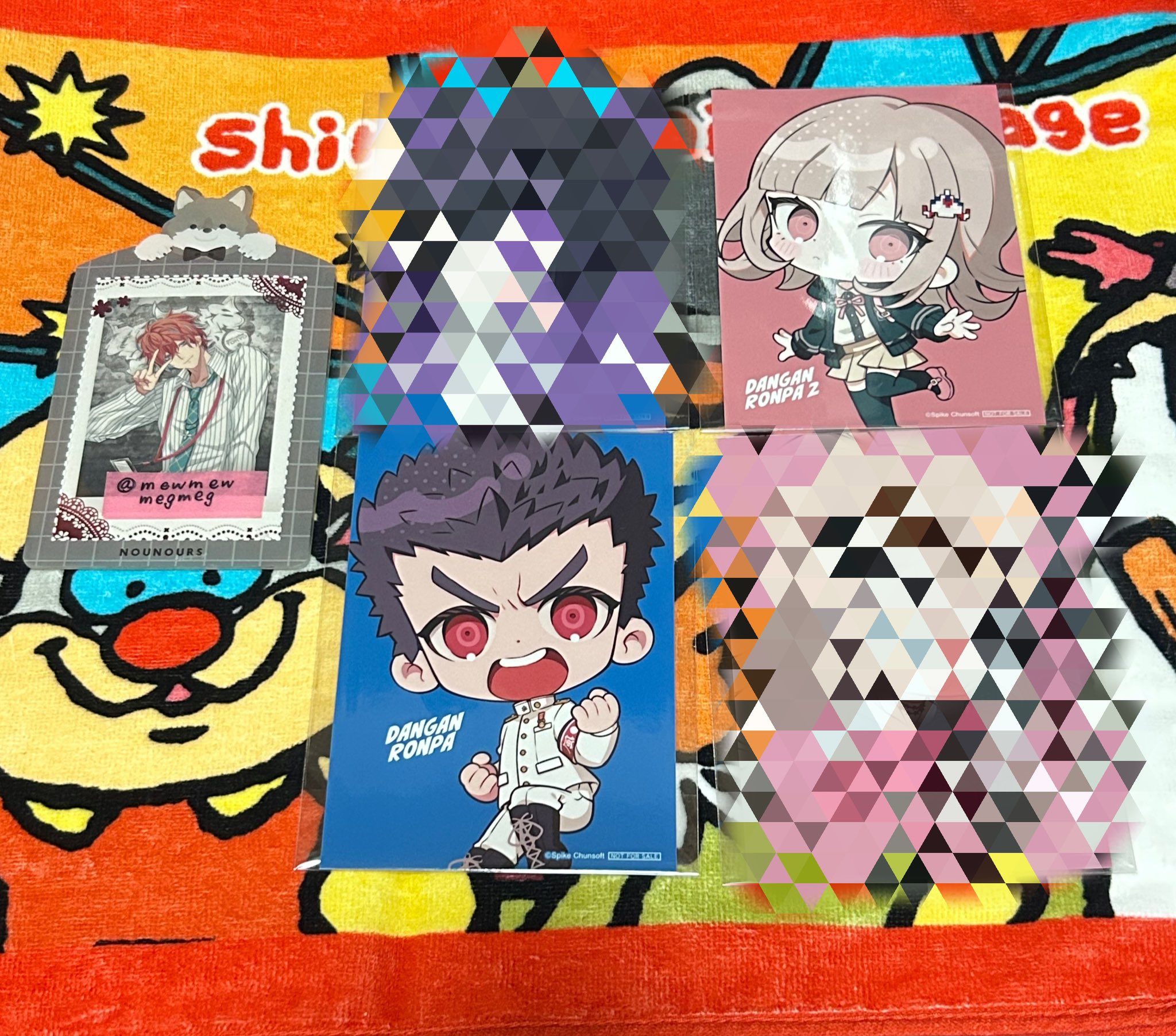 ダンガンロンパ くじ　狛枝　カムクラ　日向　七海　天海　赤松　セレス ダンガンロンパシリーズ - 緜さんイラスト 日向創&狛枝凪斗&七海