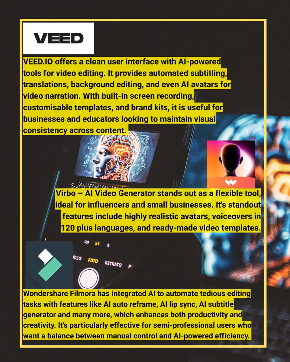 Level up your content creation with the best AI video generator platforms for mobile and web! 🚀 Whether you're a pro or a beginner, these tools make it easier than ever to turn your ideas into stunning videos.
.
.
.
#AIVideoGenerator #AICreator #AItools #ContentCreation