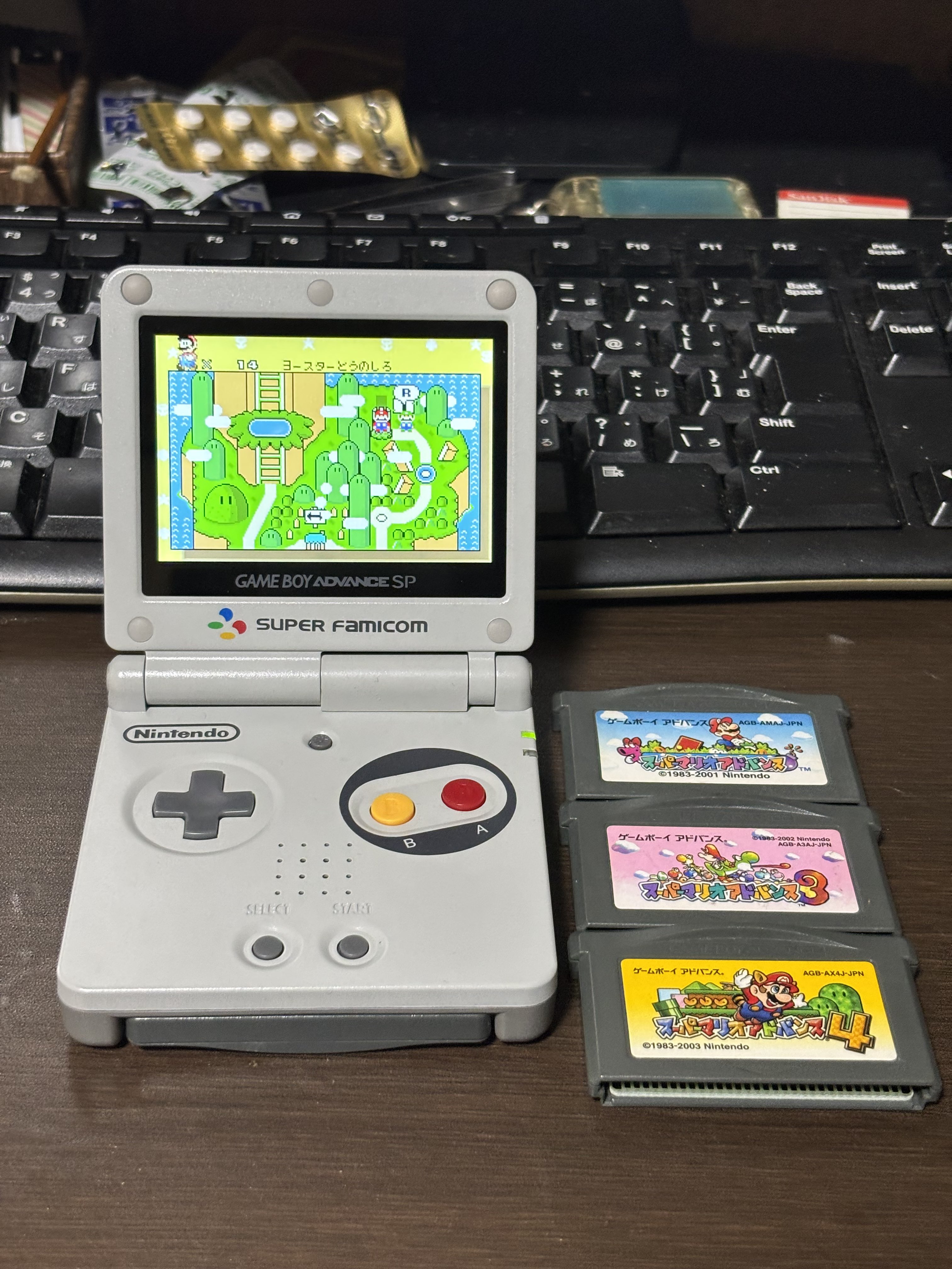 ゲームボーイアドバンス　おまけ付 Nintendo ゲームボーイアドバンスSP カセット19本 おまけ付き