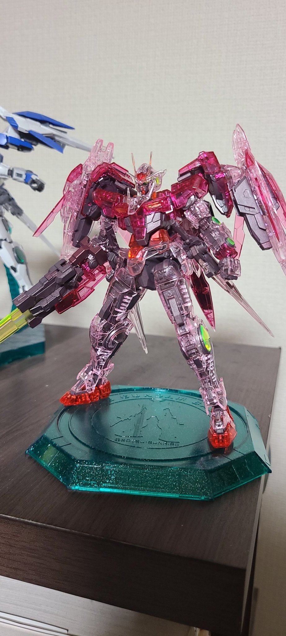 バンダイ　ネクスエッジスタイル　トランザムライザー　フルリペイント　塗装作品 is is on X: 