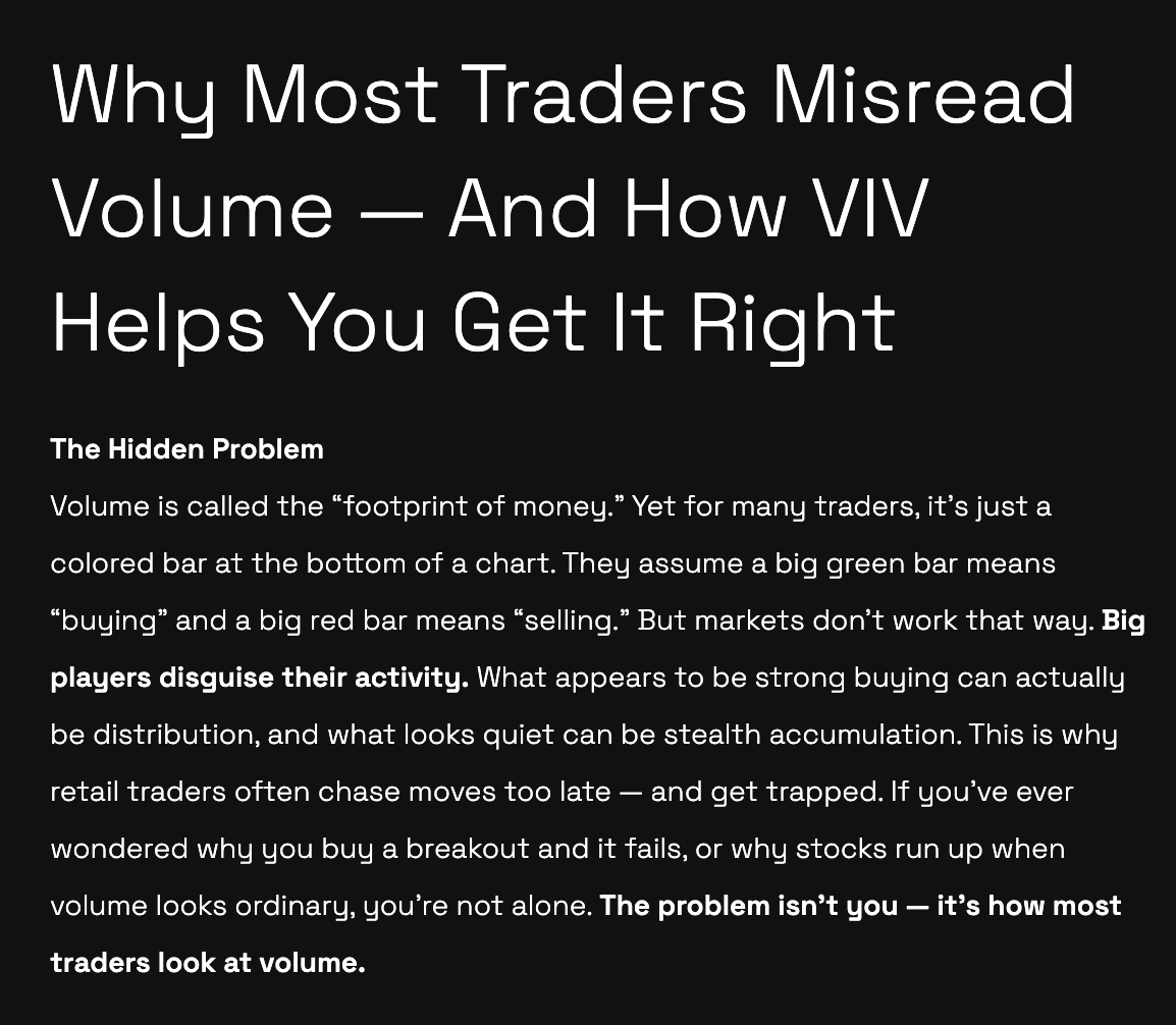 lifensunil's tweet photo. 💡Why Most Traders Misread Volume — And How VIV Helps You Get It Right

👉 https://t.co/4hbygIfQMg

#NIFTY #BANKNIFTY #STOCKMARKETINDIA #VOLUME #TRADING #VIVINDICATOR #VIVCOMMUNITY https://t.co/MitOcr0cTG
