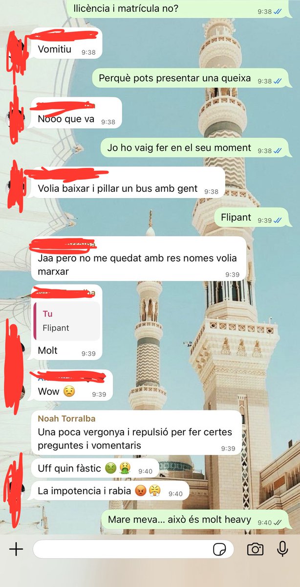 aleixlosa's tweet photo. @AMBtaxi Això és molt fort. No podeu deixar que la inseguretat es visqui també a medis com el taxi. Després que per que utilitzem altres plataformes per moure’ns. No hem pogut aconseguir número de llicència però no hauria de passar en cap cas. @bcn_ajuntament @gencat @lgbti_cat https://t.co/KI9LscuHfj