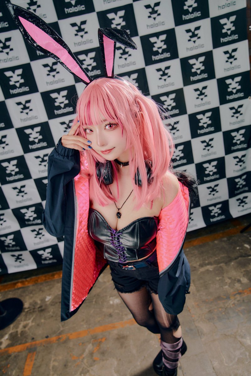 💀してます‼️
ブースで撮影して頂きました︎✨️
 #ホロリック
