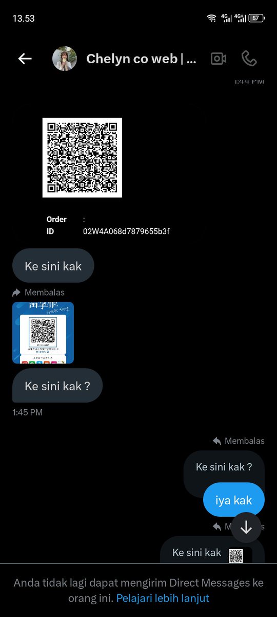 octaviyot's tweet photo. ‼️ PLEASE HELP RT ‼️

❗️SCAM TF RMB❗️

scam alipay @chelin_strey

hati hati ya guys no wa nya +62 821-1326-9124, aku ketipu nominal 492.300

testi telegram nya banyak jangan kegocek kaya aku, tolong di share supaya tidak banyak korban lagi https://t.co/yIRkPmEyLB