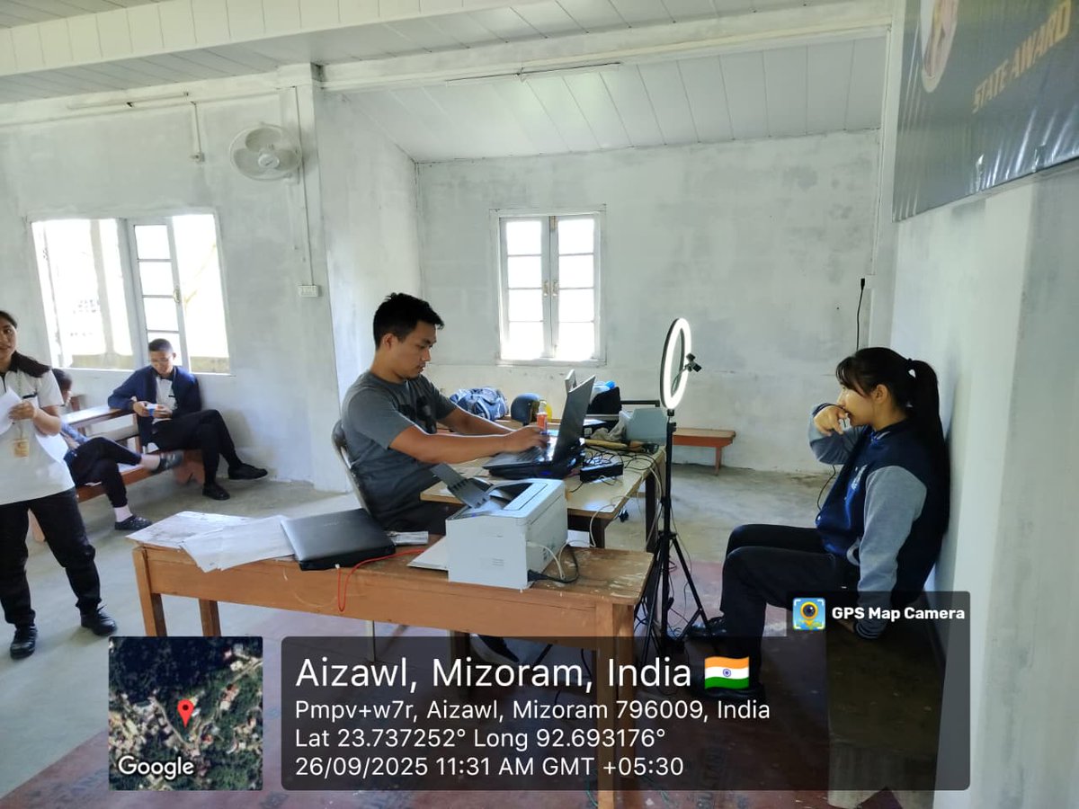 UIDAIGuwahati's tweet photo. Mandatory Biometric Update (#MBU) camps conducted on 26-09-25 at schools in #Mizoram. MBU pendency is easily identified on #UDISE+Portal ensuring maximum biometric updates of students. MBU is essential to keep #Aadhaar active for APAAR ID, Exam Registration etc
@dipr_mizoram https://t.co/wuu5ALBJGb