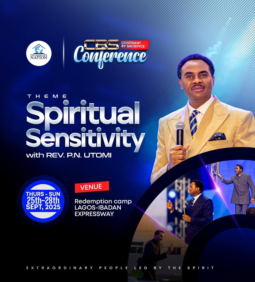 The LORD wants us to fulfill destiny, and there is a place of meeting that brings us to fulfilling our destinies. Be a part of the 3rd Session of "COVENANT BY SACRIFICE CONFERENCE WITH RPN", a program where God will be improving your life to fulfill destiny.