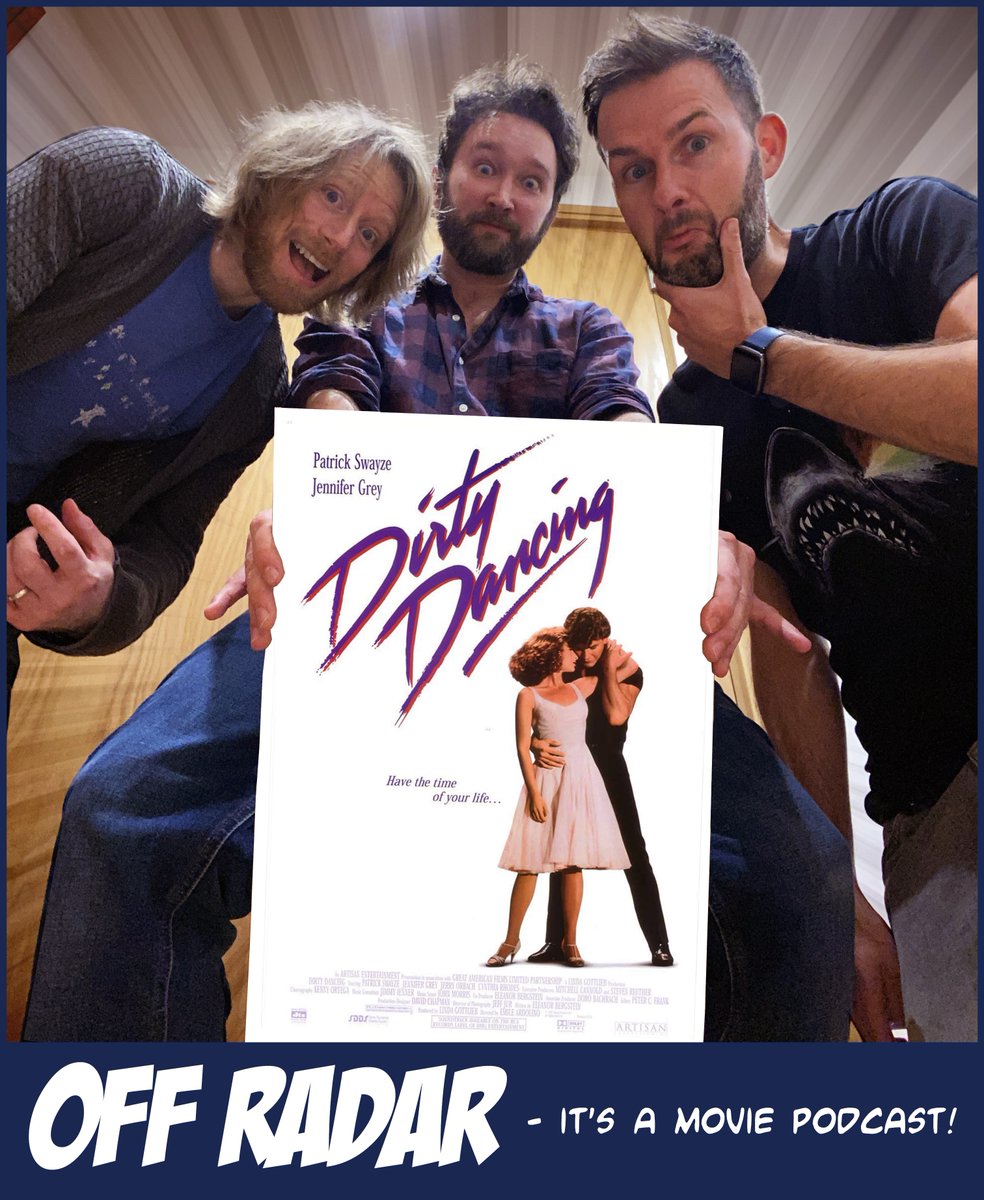We are back next week. Nobody puts #OffRadar in a corner #DirtyDancing 

Site offradar.buzzsprout.com
Apple bit.ly/offradar
Spotify open.spotify.com/show/7eyGNlc0J…
YouTube: youtube.com/@OffRadarPodca… 

#PatrickSwayze #Podcast #OffRadar #PodcastReccomendations <a href="/cerealgeek/">James Eatock</a>