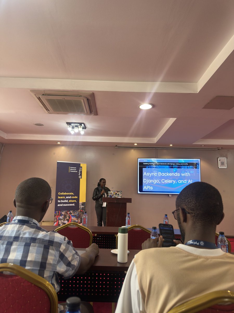 Attending day 2 <a href="/PyconKenya/">Pycon Kenya</a> #pyconke2025