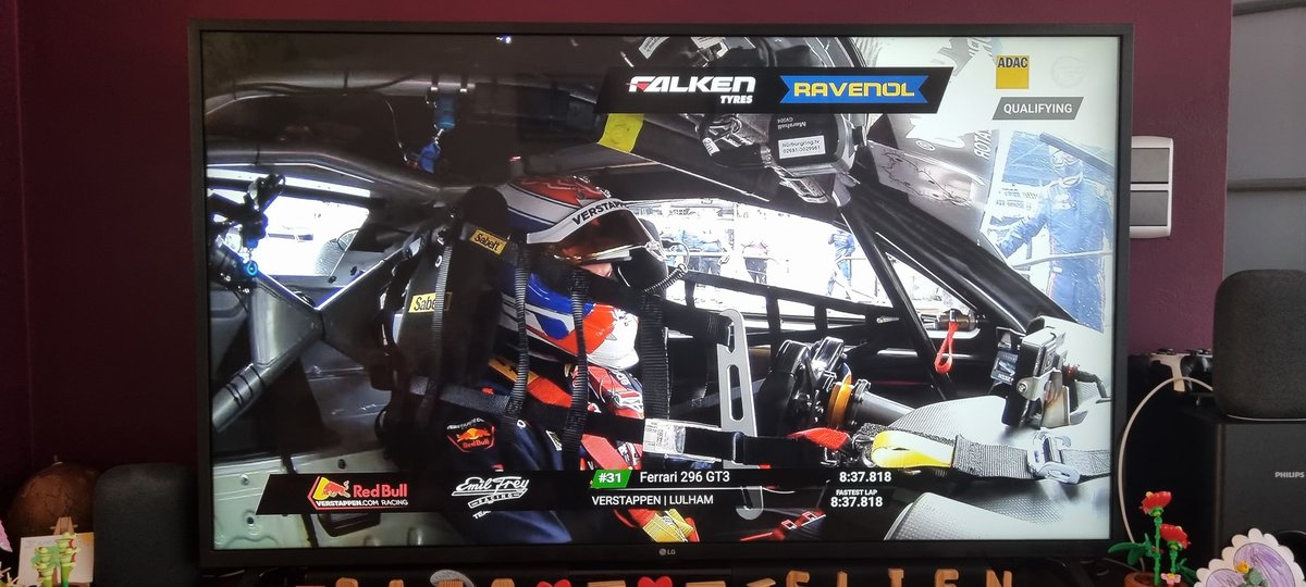 Tim_VE_'s tweet image. Iedereen volgt nu #GT3 gewoon om te zien hoe Max in zijn 1e quali de snelste is... en dat in een Ferrari  😅 #MaxVerstappen