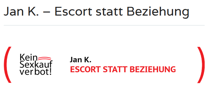 Jan K. - Ein Escort-Kunde äußert sich zu einem Sexkaufverbot kein-sexkaufverbot.de/2025/08/02/jan…