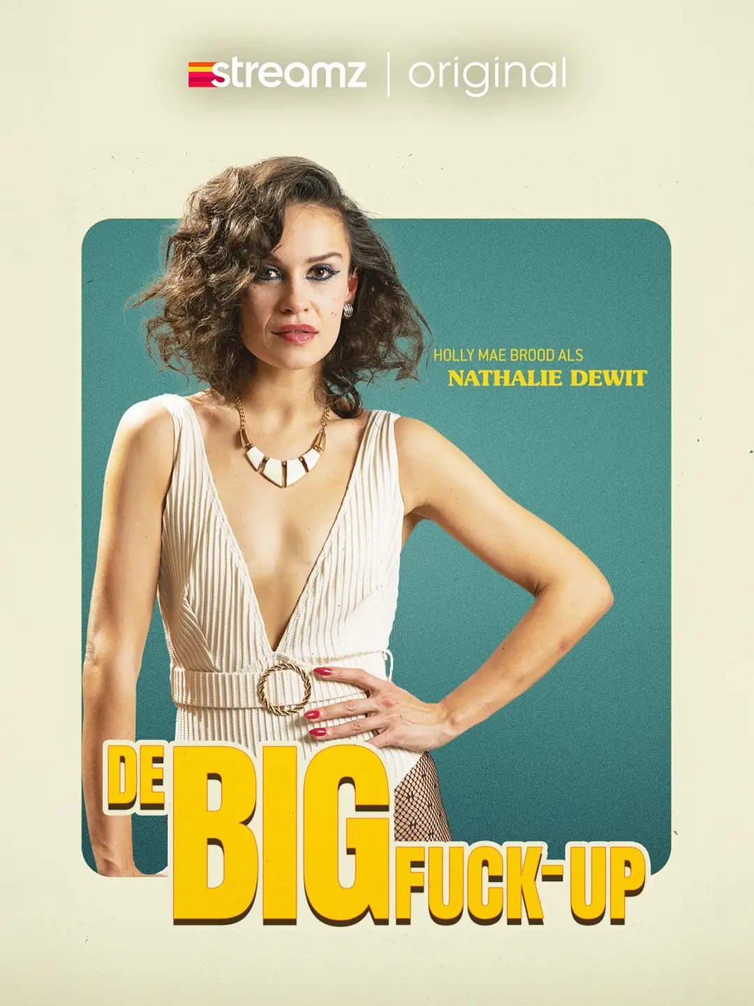 De Big F-Up karakterposters op Streamz