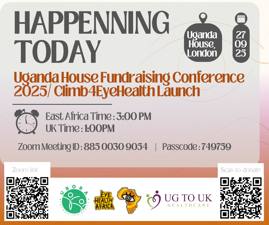 EHACEO's tweet photo. Today is the day! If you are in London, join us. If you are abroad, watch &amp; give.

🔴 Join via Zoom (Uganda: 3 PM EAT)
https://t.co/Ffb8hNaSFM

Meeting ID: 885 0030 9054 | Passcode: 749759

💛 Donate: https://t.co/l8BhXWh7lc

#Climb4EyeHealth #RestoringSight #DiasporaLeadership https://t.co/dcsW4F74qh
