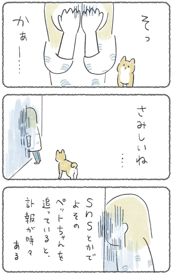 snsでペットの訃報を知った時の私(1/2) 