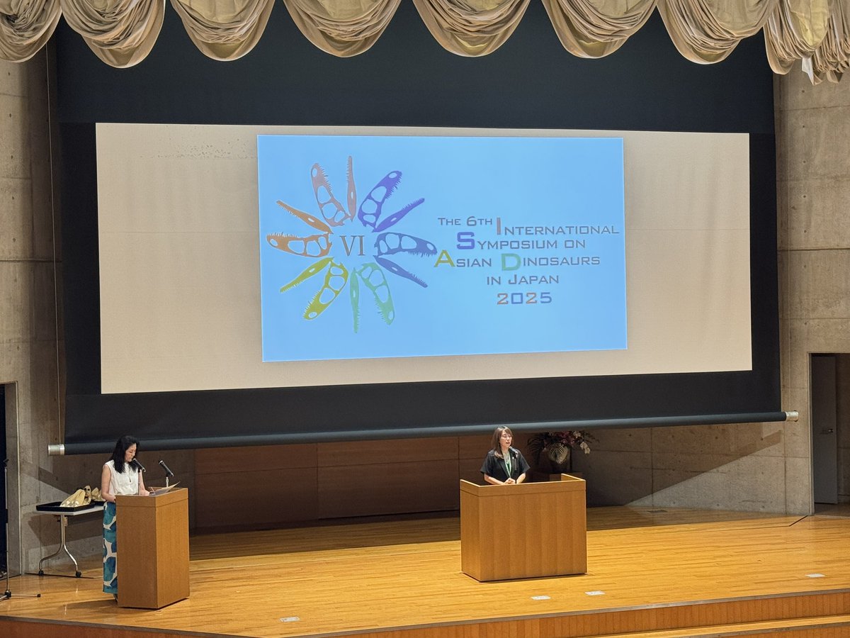 #アジア恐竜国際シンポジウム 
閉会式が始まりました🔨
#ISAD2025