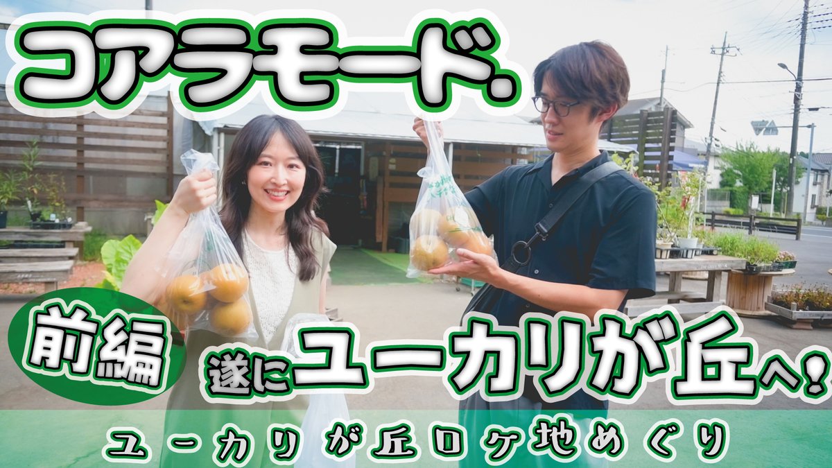 ★YouTube最新動画情報

＜コアラモード.が遂にユーカリが丘に！【前編】＞
本日21時よりプレミア公開！🐨🌿✨

youtu.be/YlNHpPzjOgA?fe…