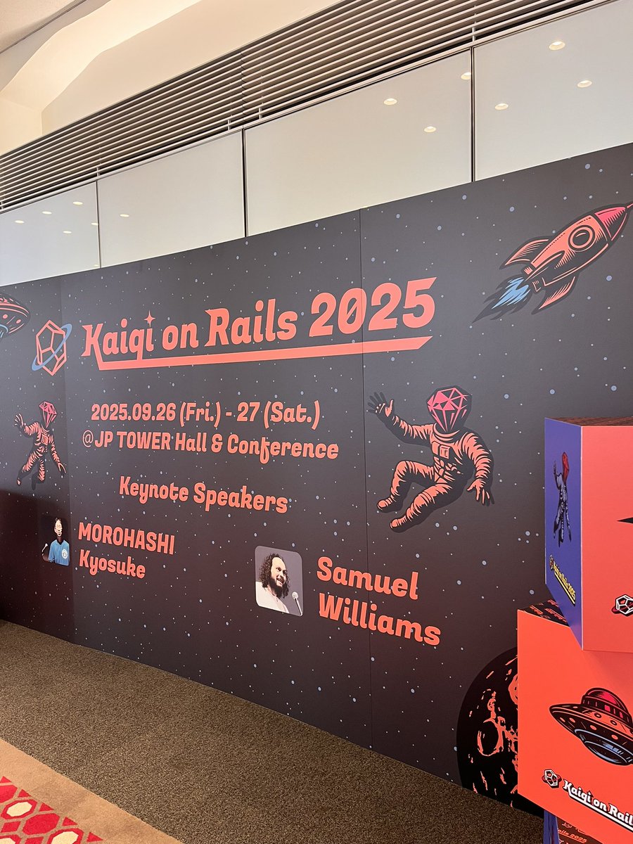 flatt_mitsu's tweet image. 2日間スポンサー出展していました。
ブースにお越しいただいた皆様、ありがとうございました！
#kaigionrails #kaigionrails_booth