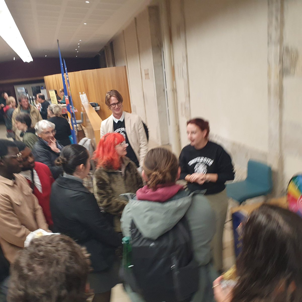 Nuit de la recherche à <a href="/UnivPoitiers/">Université de Poitiers</a> à la Faculté de droit👍! Les chercheurs de l'<a href="/InstitutIdp/">Institut de Droit Public (IDP)</a> bien représentés pour parler 🇪🇺, fonds européens et collectivités territoriales 👌👏👏