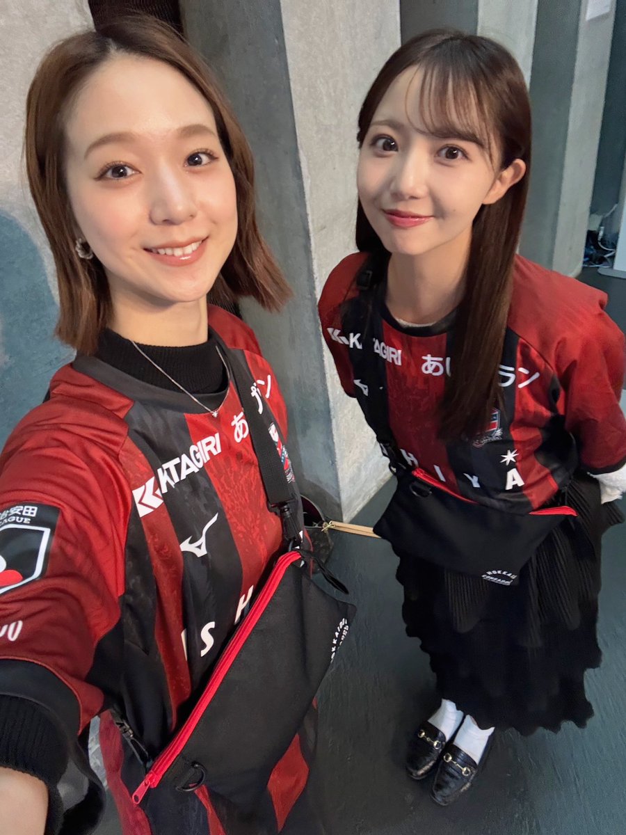 仙台戦！🔴⚫️
真穂さんと久々のホーム観戦！

大事な試合、勝ちたかったな、
 #consadole