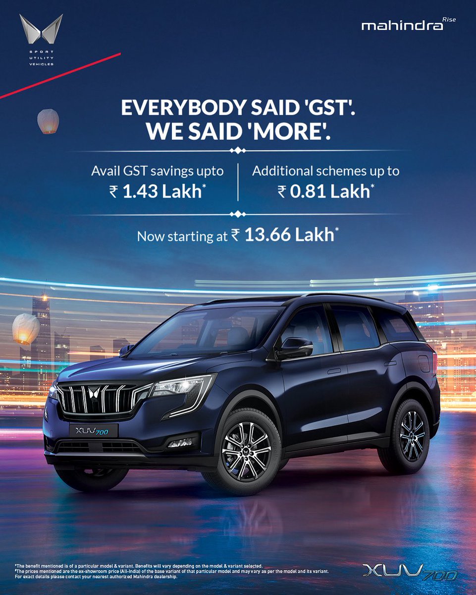 Mahindra XUV 7XO tweet media