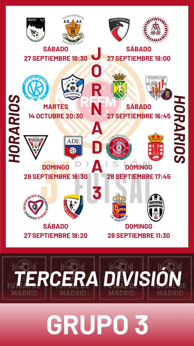 Futsal de Madrid tweet media