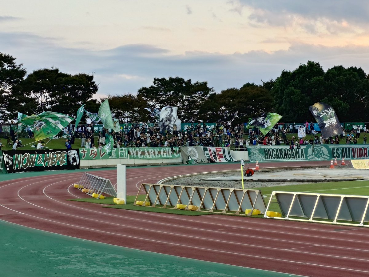 岐阜サポーターの皆様、ようこそ愛鷹へ！
#アスルクラロ沼津
#FC岐阜