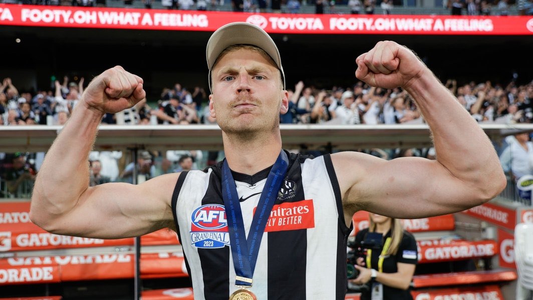 IncrediblyBozza's tweet image. This man is the only one that can beat Harris Andrews in a grand final 😁 #AFLGrandFinal #aflgrandfinal2025 #AFLGF #AFL