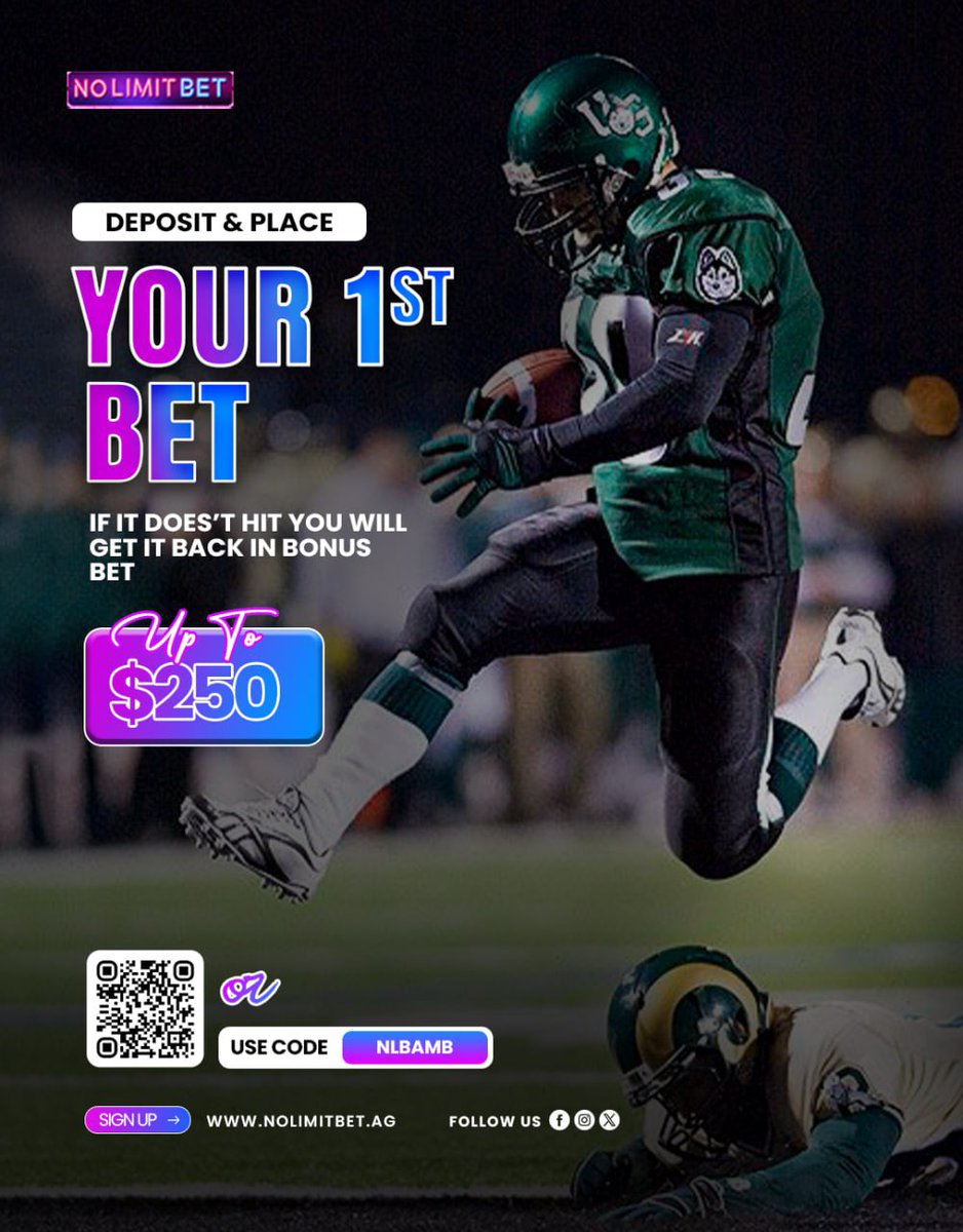 KingofABM's tweet photo. 🚨 First Bet Safety Net 🚨
Place your 1st wager and if it doesn’t hit, you’ll get it back in a Bonus Bet up to $250! 🔥
👉 Use Code: NLBAMB
👉 Join Now: https://t.co/l5fRseGoai
💸 No better way to start the action!
#SportsBetting #FirstBet #BetSmart #BettingLife #GamedayVibes #BettingCommunity #BigWinEnergy #SportsNation #BetAndWin #PlaySmart