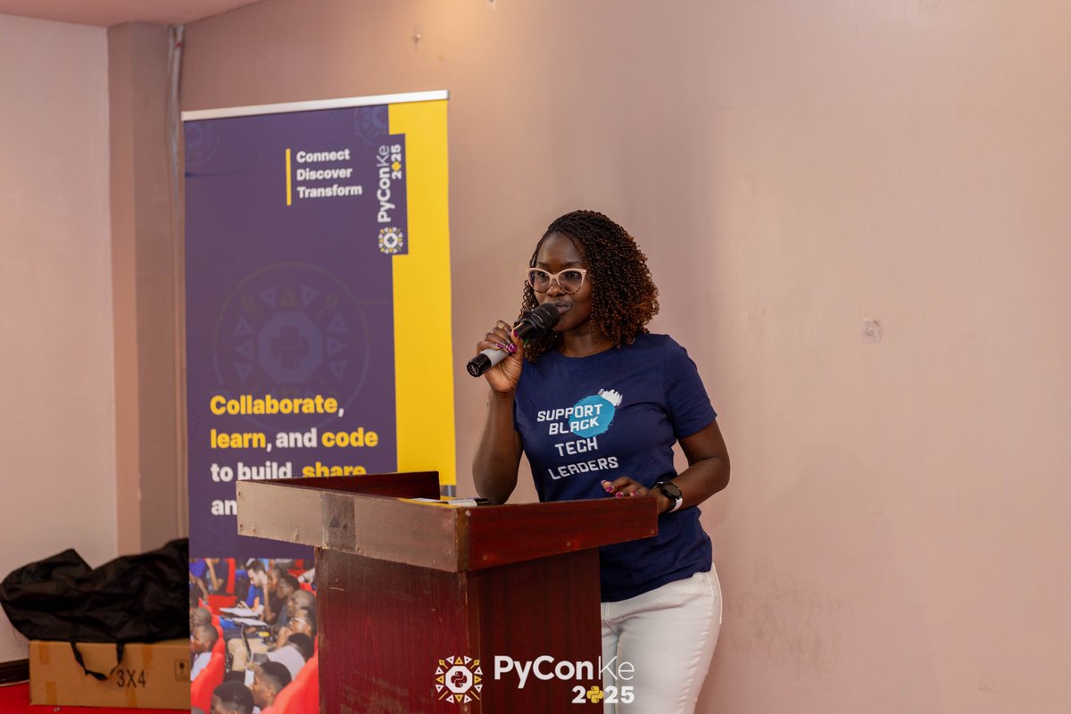 PyconKenya's tweet image. welcome to our second day!

our organizers @Monicoyugi  and @achinga_chris are getting us started with lightning talks 

FYI: we are doing this for the first time(lightning talks)

#pyconke #pyconke2025