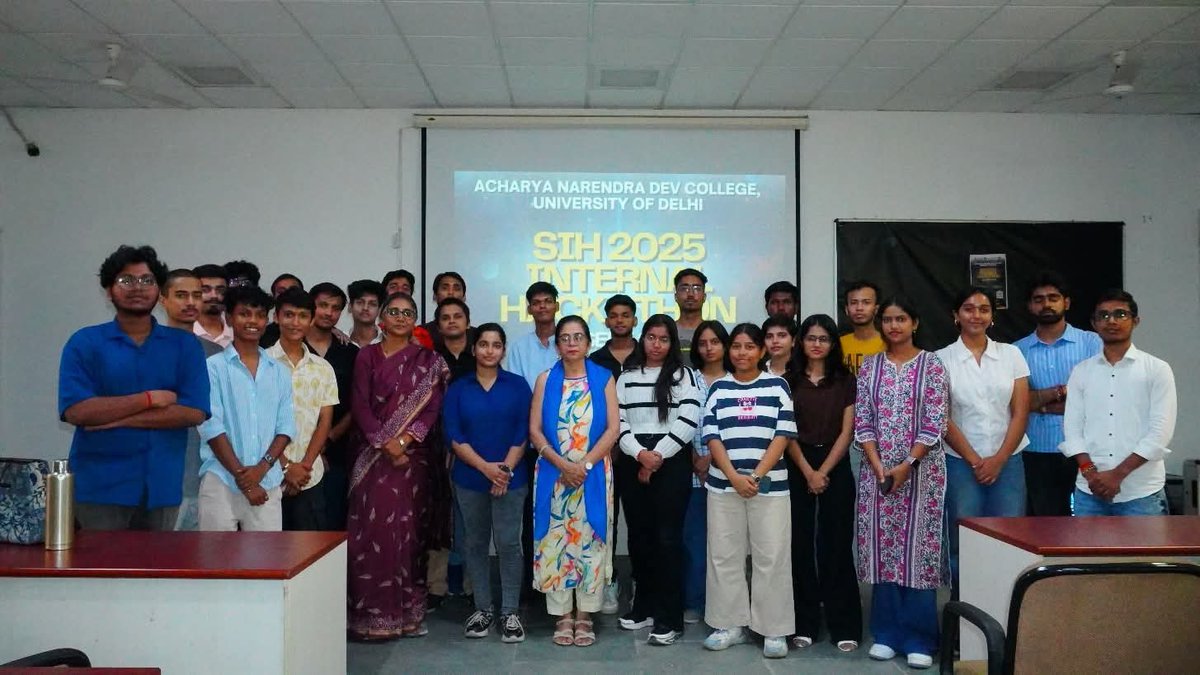 Acharya Narendra Dev College tweet media