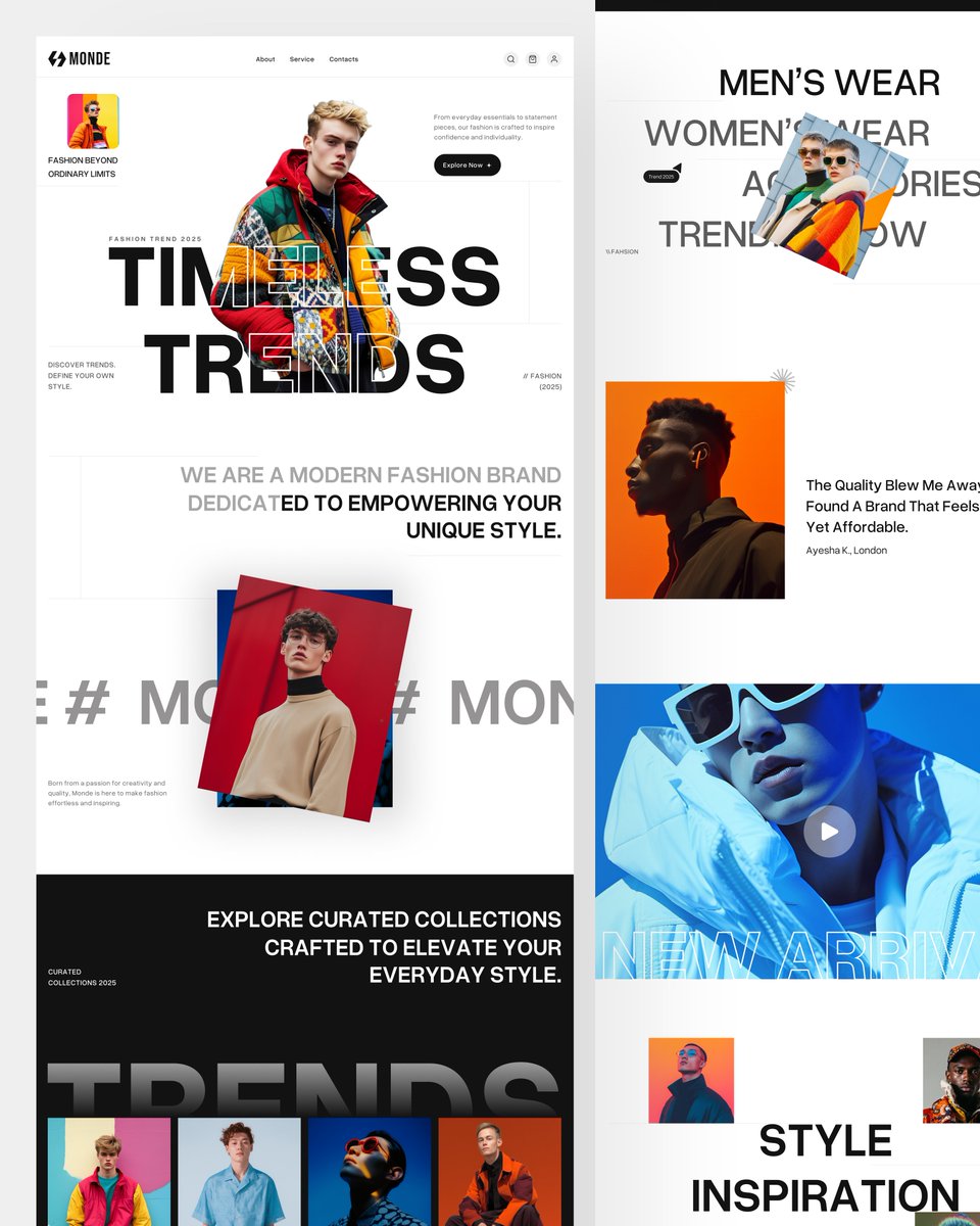 saifuix_099's tweet photo. Modern Fashion Website Design | UI/UX Design
#fashionwebsite #ecomwebsite https://t.co/rHpOvbFE7u