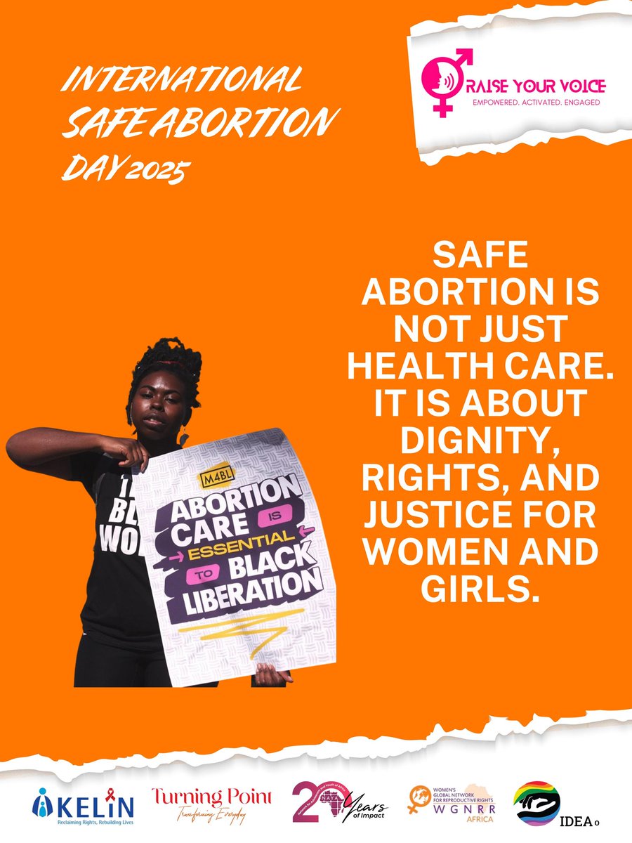 MrOnsase's tweet photo. Denying safe abortion denies women their right to life, health, and dignity.
#Justice4Her
#DefendThePromise
Care Over Criminalization
@RaiseYourV_oice
@KELINKenya
@NAYAKenya
@wgnrr_africa
@IDEAo_ https://t.co/L01nxaDvv1