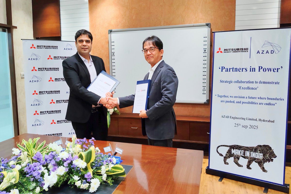 Azad Engineering tweet media