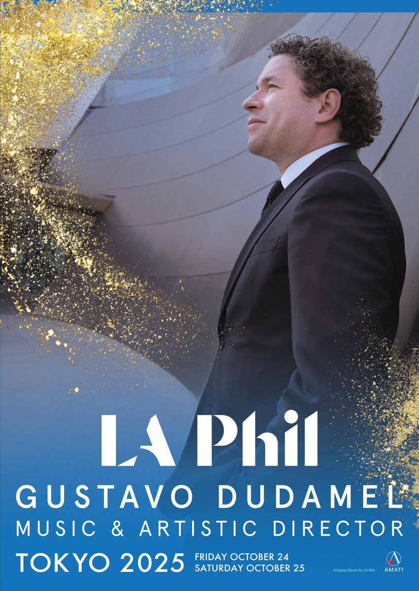 【#ドゥダメル &amp; #ロスフィル 】

来日迫る、ドゥダメル＆ロスフィル　
ついにラストシーズンが開幕！
ドゥダメルが17年間の思いを語る！
現地ロサンゼルスでいよいよ ドゥダメル
とロスフィルのラストシーズンが開幕しました。
その最初のリハーサルで、ドゥダメルは語ります。