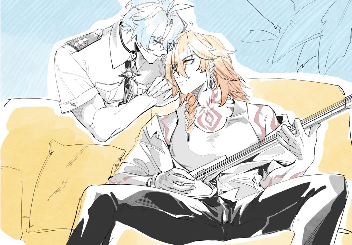 機長厄和搖滾巨星敵
終於摸了_(:3」∠)_
#phaidei