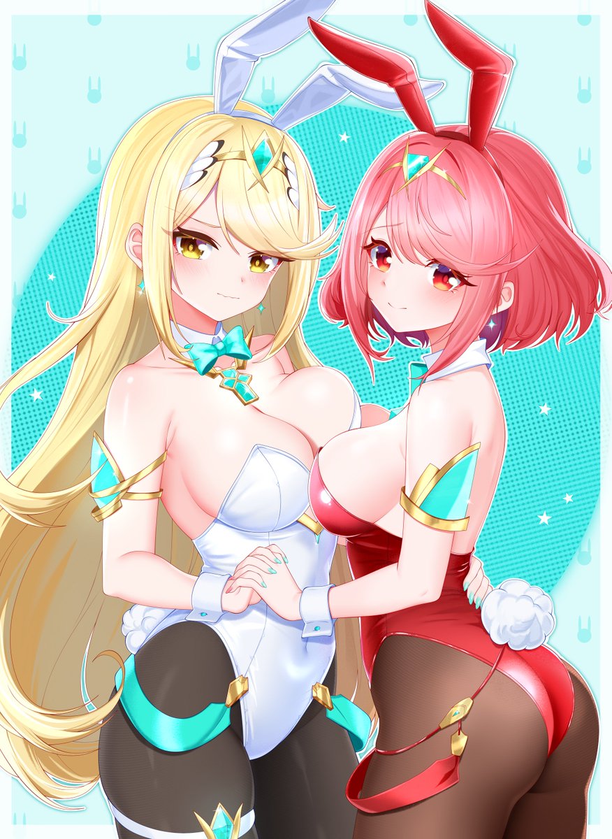 🐰❤💦
#ゼノブレイド2 
#XenobladeChronicles2 #Xenoblade2