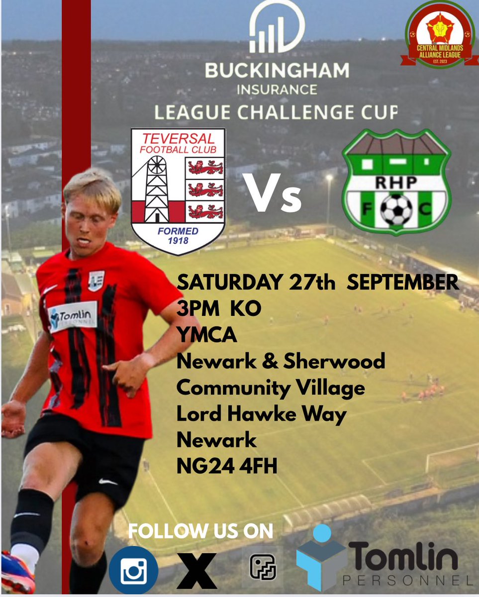 TeversalFC's tweet image. Match Day
Today we travel to @RHPSportsSocial for the second time this season, this time in the league cup, any travelling support to back the boys appreciated.
#upthetevie #groundhopping