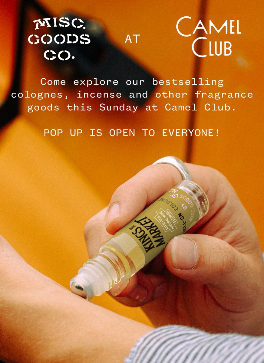 If you live in Lexington, KY, we're doing a pop up at Camel Club!

Tomorrow, 11am-2pm at Camel Club
