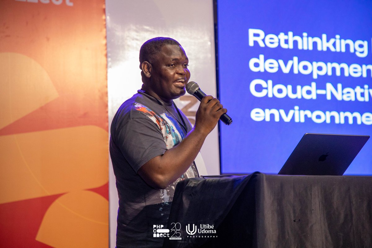 PhpTalks's tweet image. Containers are ephemeral; you lose your files if it gets restarted.

Tip: Store your files in a separate file system.

We are learning containerization basics with our speaker, @TobiAnifowose 

#PHPCONNECT25 #PHPCONNECT #buildersedition #PHPCONNECTuyo