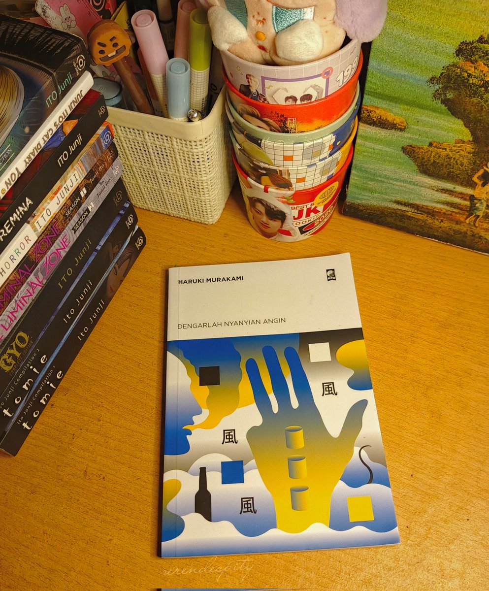 serendespity's tweet photo. 📌 Dengarlah Nyanyian Angin by Haruki Murakami
#ELreading
#LombaResensiBySuneee
@Sunsunn_n https://t.co/YdykPlifSk