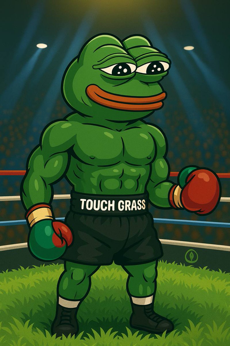 KayyusEx's tweet photo. FUD enters the ring.
$TOUCHGRASS steps in.
No contest. KO in 5 seconds. ๐ฑ
#TouchGrassTakeover #Solana #CryptoChamp https://t.co/NWorySDubq