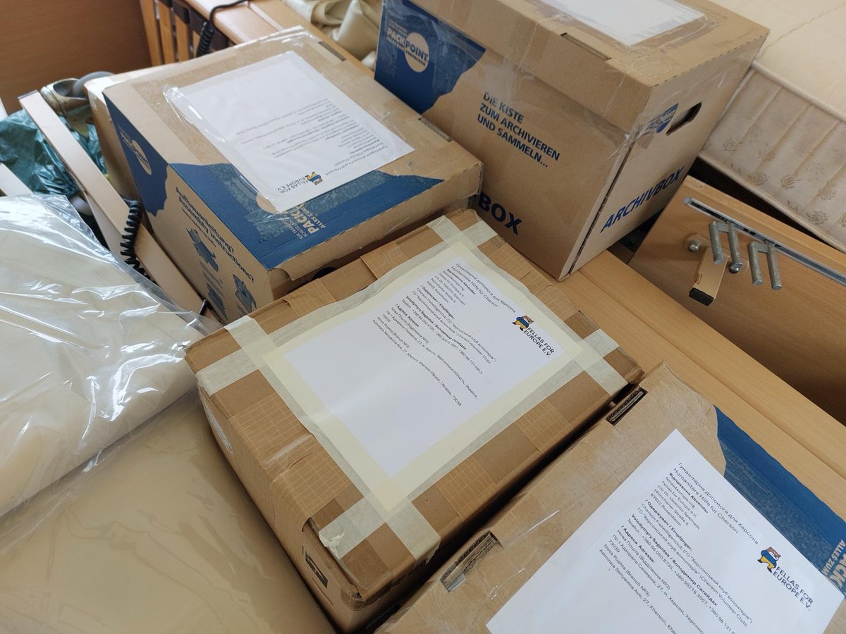Soeben wurden im Rahmen der Aktion #Homeschooling Notebooks für die Kinder in Cherson verladen. 

Unser Team der technisch Versierten hat wieder eine Ladung gebrauchter Geräte aufbereitet.