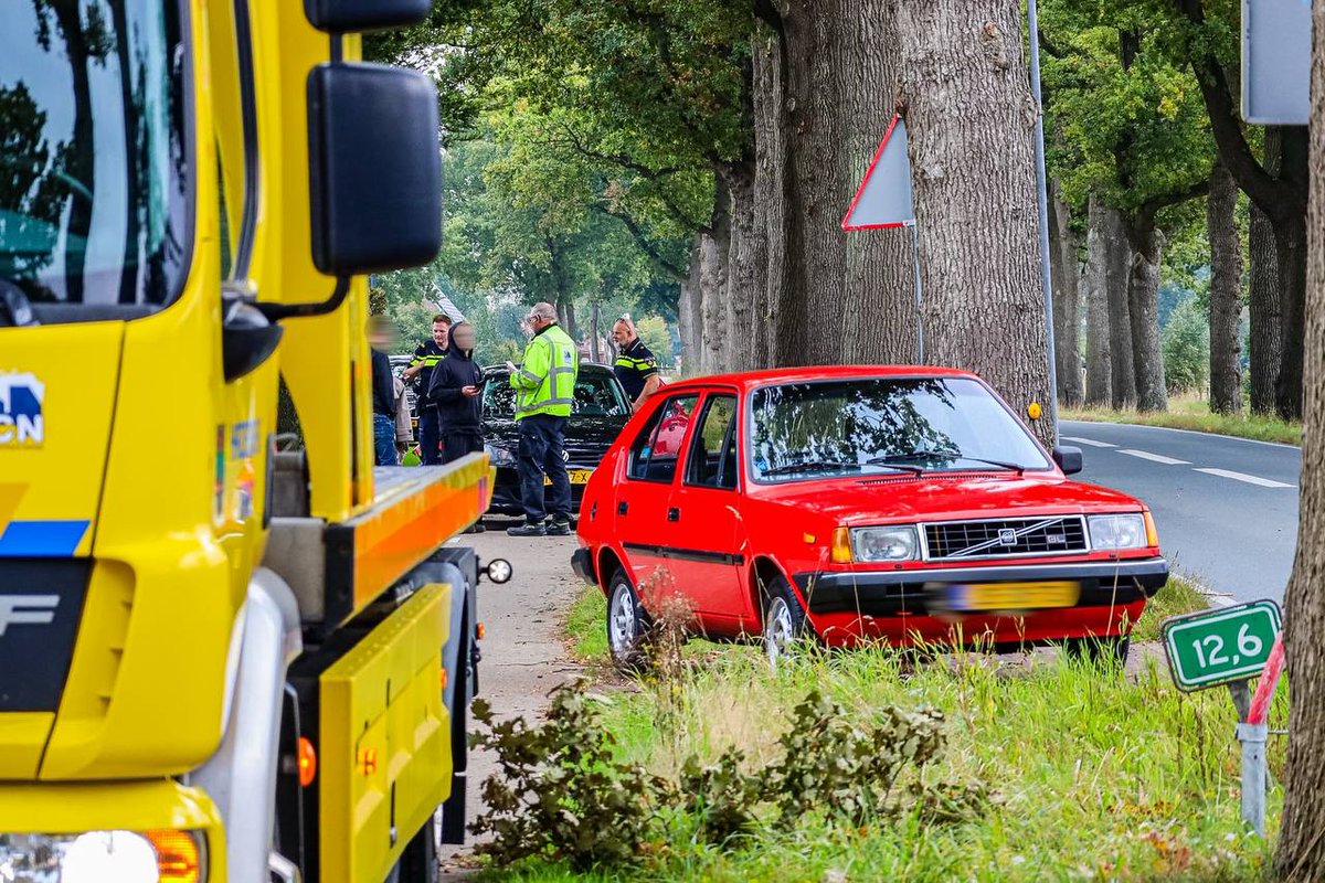 Aanrijding tussen drie automobilisten