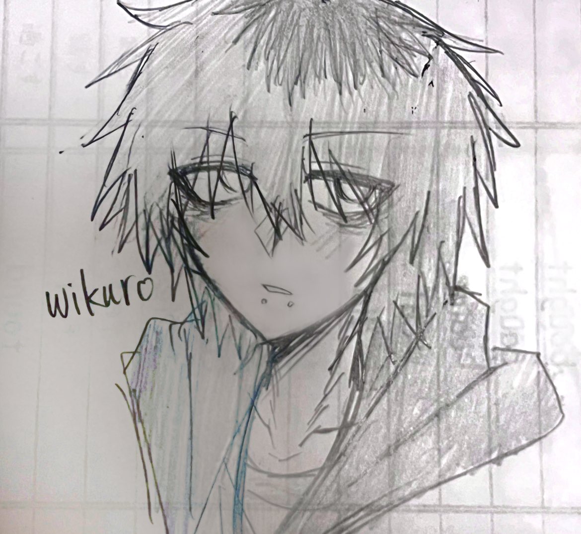 yooimrstar's tweet photo. アナログにハマりそうでハマらん感覚゚(゚`ω´ ゚)゚ #wikuro #kets4eki #fanart #fa #art #doodles https://t.co/iwgOgF8YUd