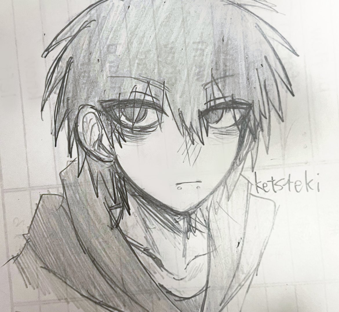 yooimrstar's tweet photo. アナログにハマりそうでハマらん感覚゚(゚`ω´ ゚)゚ #wikuro #kets4eki #fanart #fa #art #doodles https://t.co/iwgOgF8YUd