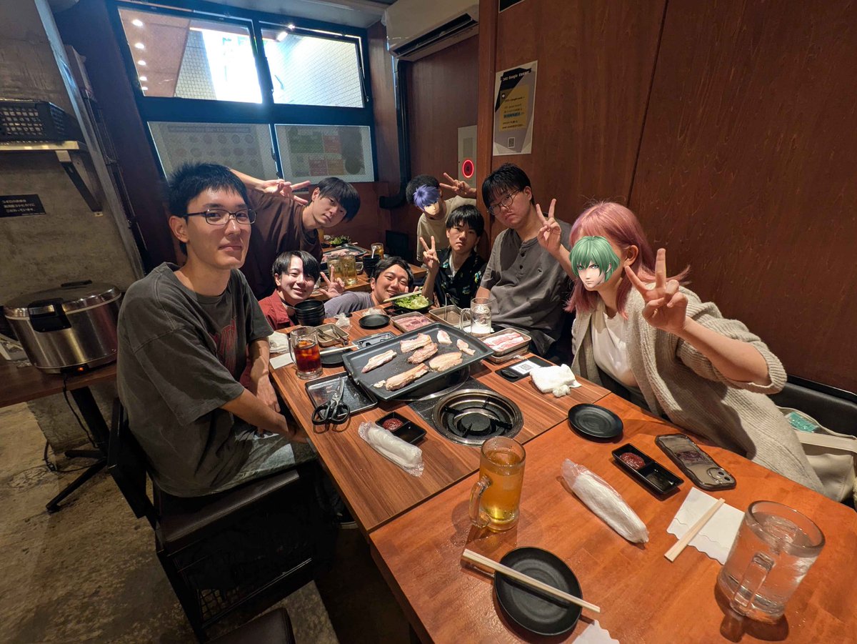 Tesnoo_ssb's tweet photo. 若人鯖メンバーでサムギョプサルオフ!
ドカ食いモチベマン⚡️🔥
#MYRWIN
@Zezzy_vn @FBzuki @Tesnoo_ssb @danI_ssbu50305 @Hatorion_80 @namaekangaety @Reibon_S @maru0809fn @2OXX_5 https://t.co/lIzW1qqPgD