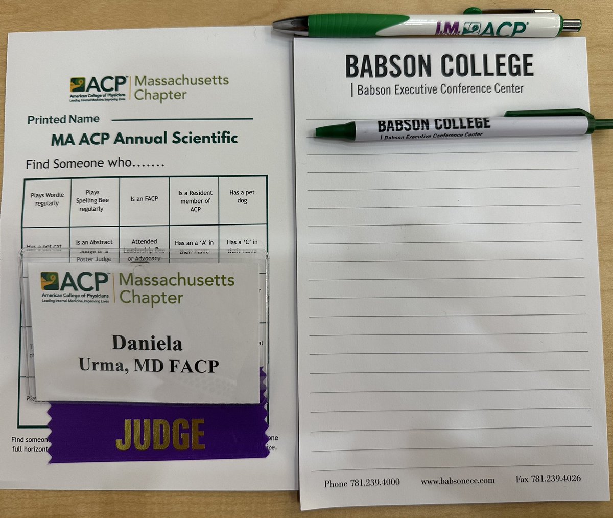 Honored to serve as a judge for the American College of Physicians MA Chapter Scientific competition! The new location will inspire and support advancements in medicine.  #ACPMAJudge #MedicalEducation #ACP2025