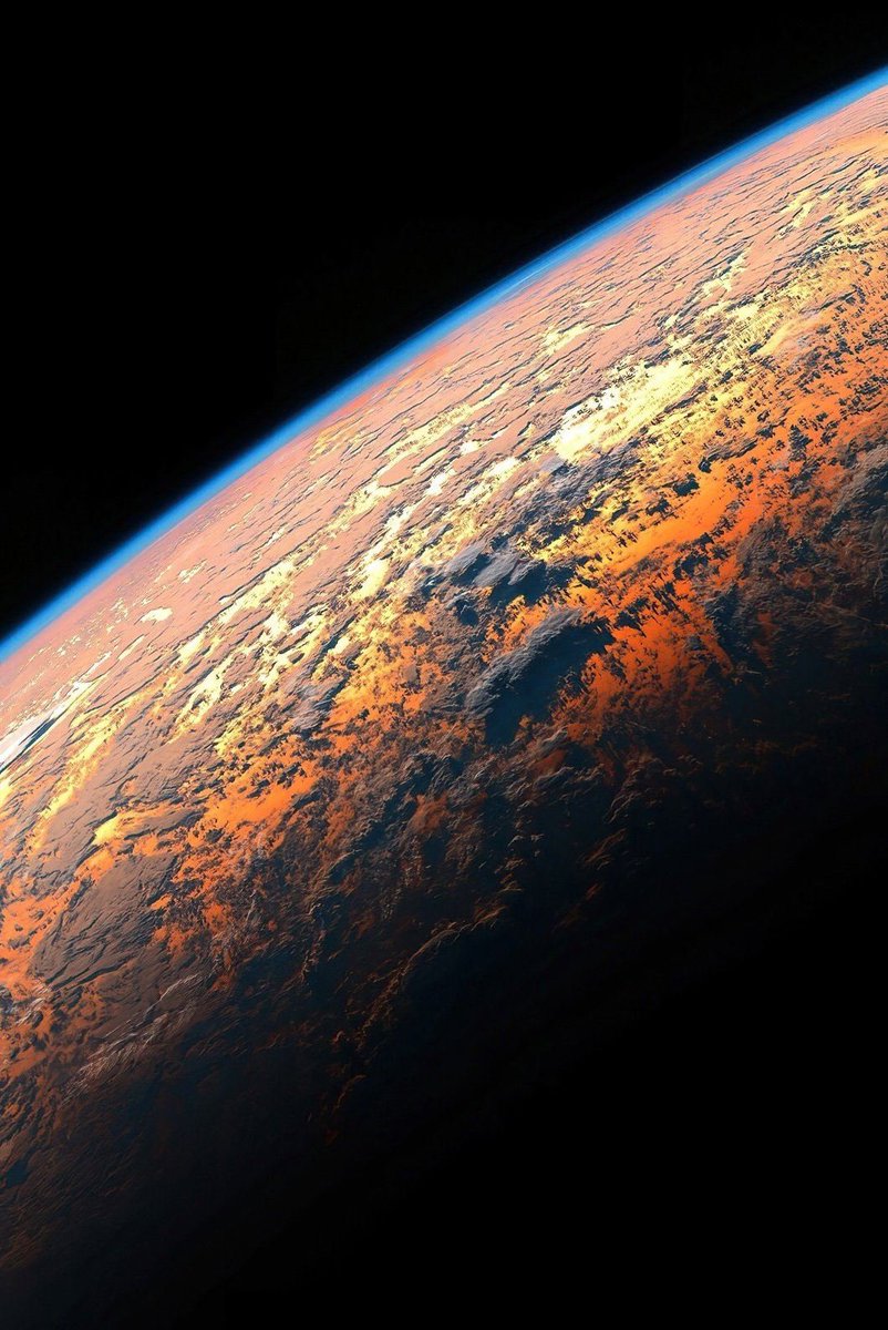 Sunrise as seen from Space