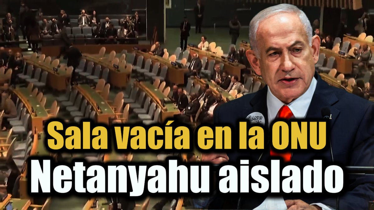 🛑 Boicot histórico en la ONU: Netanyahu queda solo frente al mundo 👇
#BoicotONU #Netanyahu #DiplomaciaGlobal #Gaza #ONU #JusticiaInternacional #AislamientoIsrael #CrímenesDeGuerra #ProtestaDiplomática #SolidaridadPalestina

youtu.be/xYZ-L7eDh2s